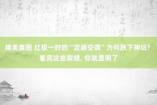 精美套图 红极一时的“定频空调”为何跌下神坛? 看完这些裂缝， 你就显明了