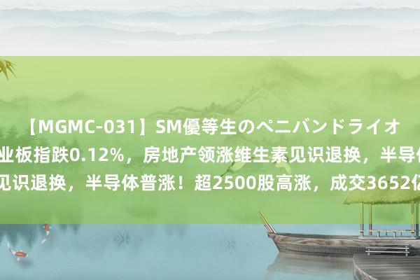 【MGMC-031】SM優等生のペニバンドライオーガズム A股午评：创业板指跌0.12%，房地产领涨维生素见识退换，半导体普涨！超2500股高涨，成交3652亿缩量602亿