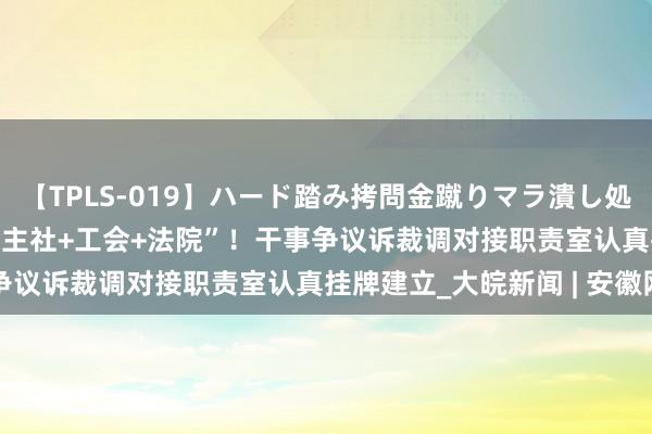 【TPLS-019】ハード踏み拷問金蹴りマラ潰し処刑 JUN女王様 “东说念主社+工会+法院”！干事争议诉裁调对接职责室认真挂牌建立_大皖新闻 | 安徽网